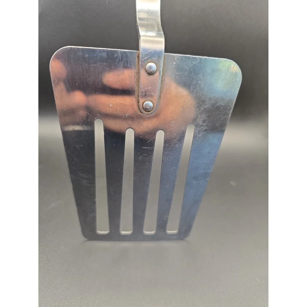 CUTCO No. 16 Slotted Spatula Turner Stainless Steel Blade Wood Handle USA Made